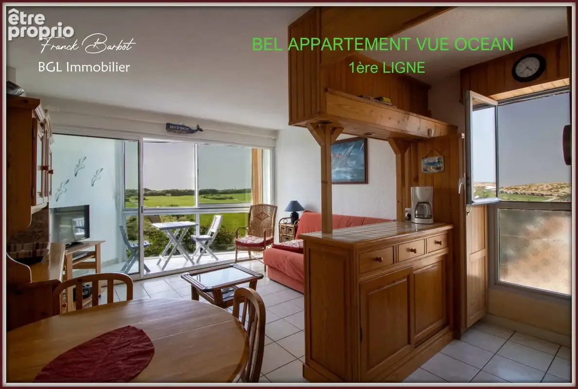 Magnifique vue sur l'ocean - studio cabine de 35 m2 avec loggia et parking - photo 3