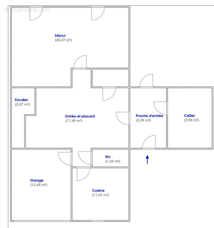 Maison à SAINT-BRICE-SOUS-FORET