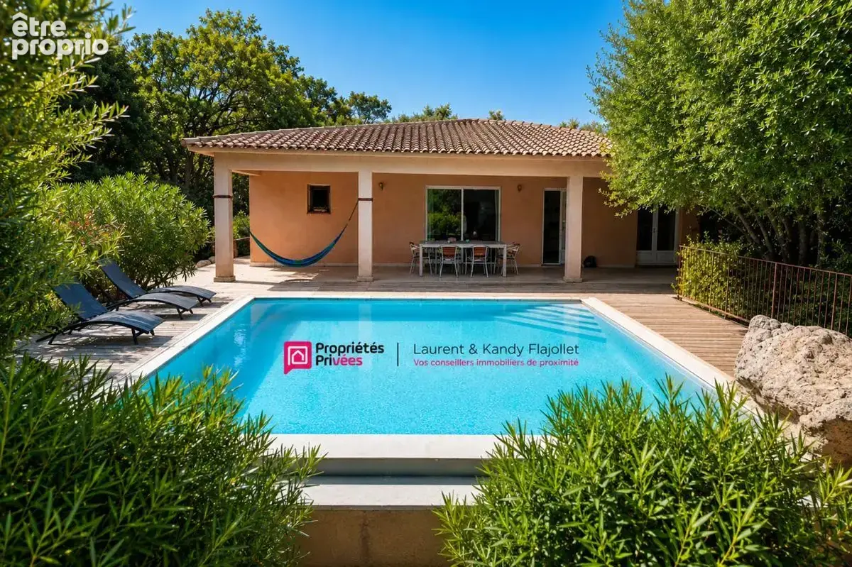 Maison type T4 avec piscine sur grand terrain - STE LUCIE DE PORTO-VECCHIO (20144) - CORSE DU SUD  - FRANCE - photo 2