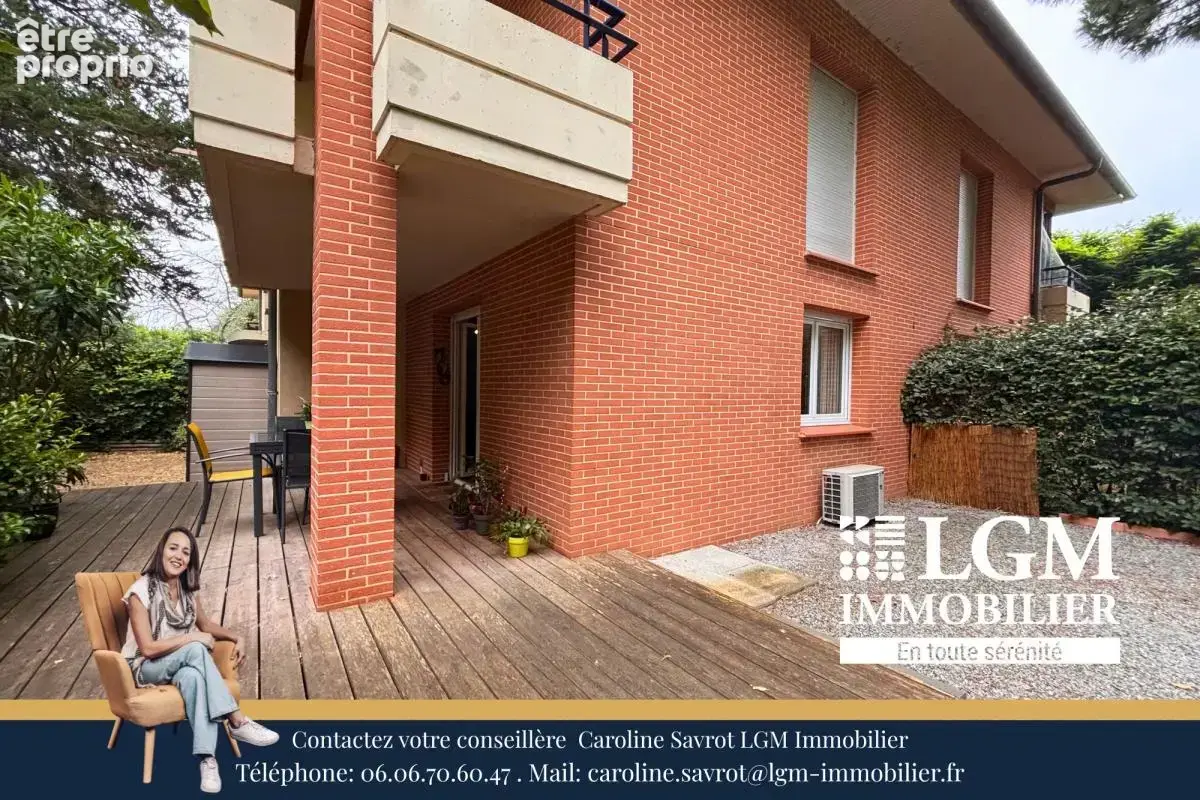 GAGNAC SUR GARONNE – 31150 - Appartement T3 d'environ 58 m² avec jardin et place de parking - photo 11