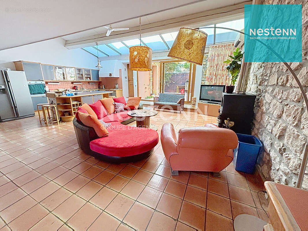 Maison de village Roquefort Des Corbières 165 m2 avec terrasse et piscine - photo 7