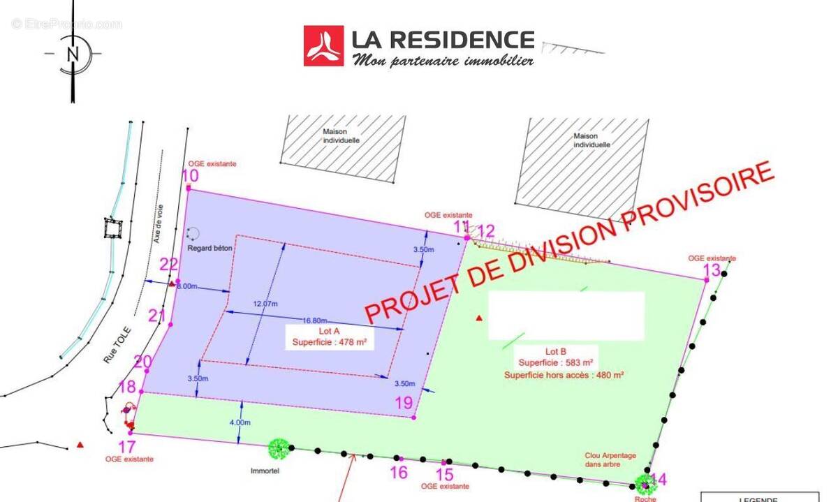 Terrain à RIVIERE-SALEE