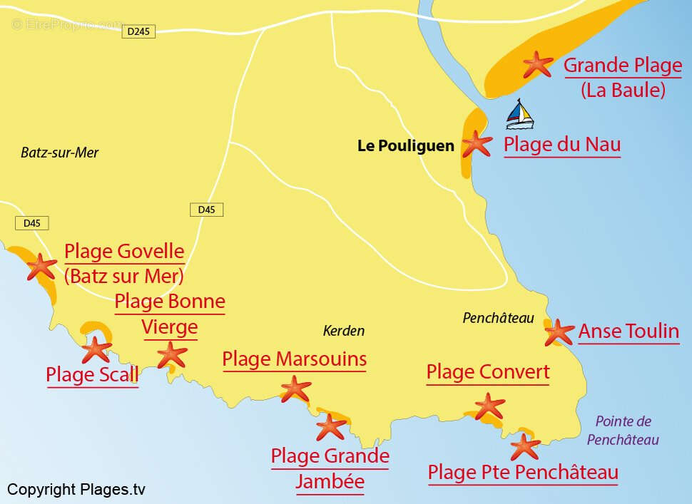Appartement à LE POULIGUEN