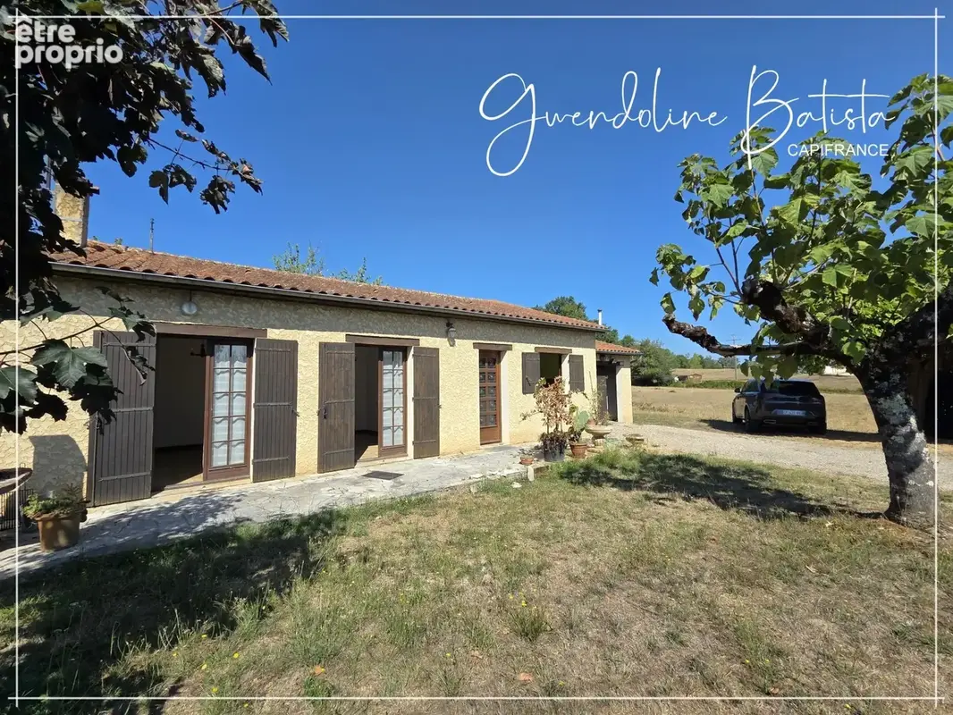SOUS OFFRE - Maison Plain-pied 84m² - 3 Chambres - Terrain 1200m² avec vue dégagée - GINESTET - photo 3