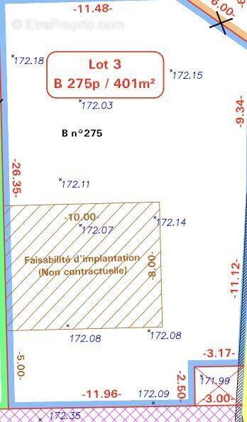Terrain à PECQUEUSE