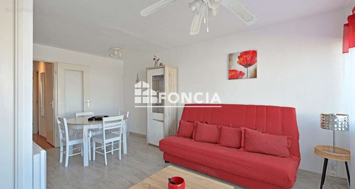 PLAGE SUD Studio double cabine Vue bateaux TBE proche plage et commerces - photo 3