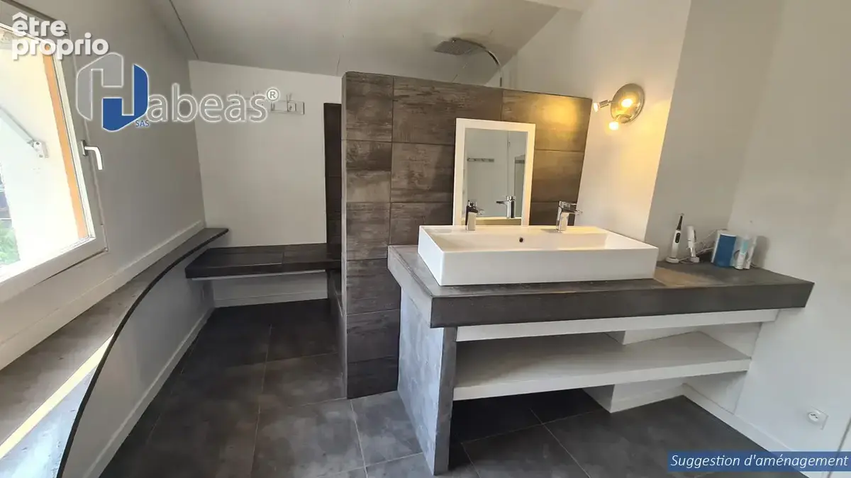 À 45 min de Lyon – Maison d’architecte unique de 330m², 6 chambres, avec piscine 10x5 au cœur de 5 800 m² de parc arboré - photo 20