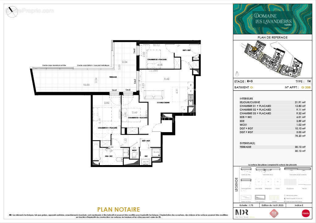 Appartement à CASTRIES