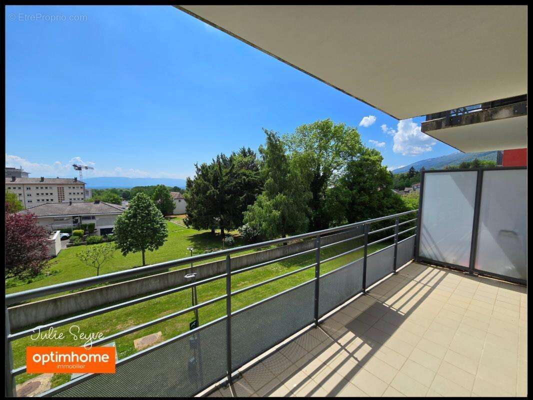 T3 Gex traversant avec magnifique terrasse et vue Mont Blanc – 2 places de parking - photo 2