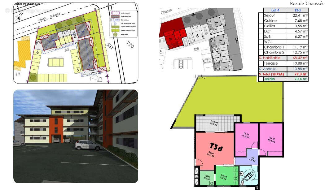 Appartement à CAYENNE