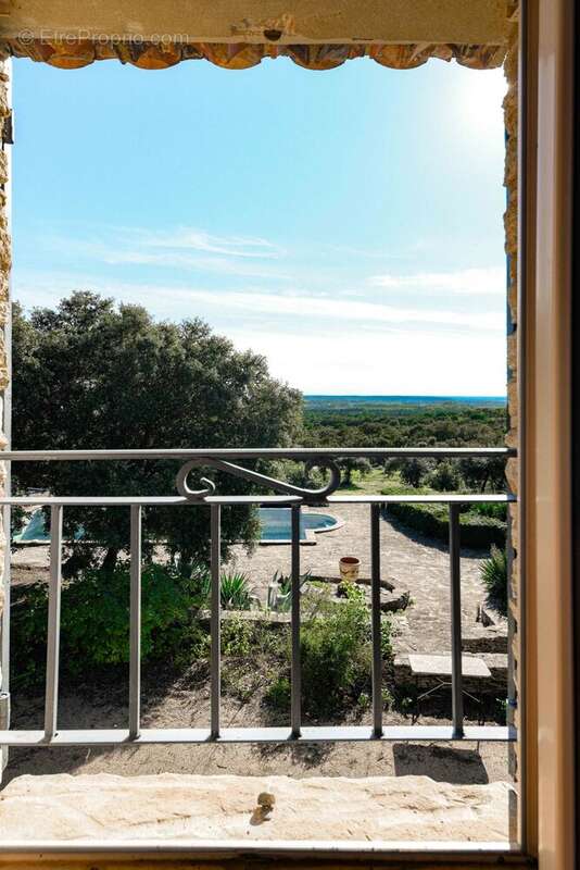 Propriété en pierre avec parc, piscines et tennis aux portes d'Uzès - photo 14