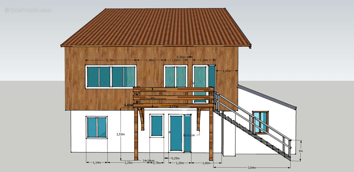 Appartement à LES GRAS