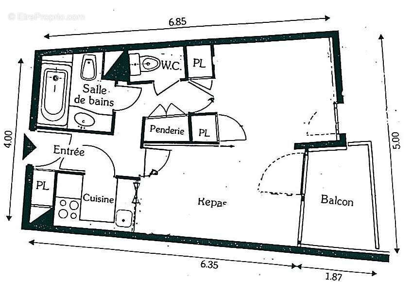 Appartement à SAINT-JEAN-DE-BELLEVILLE