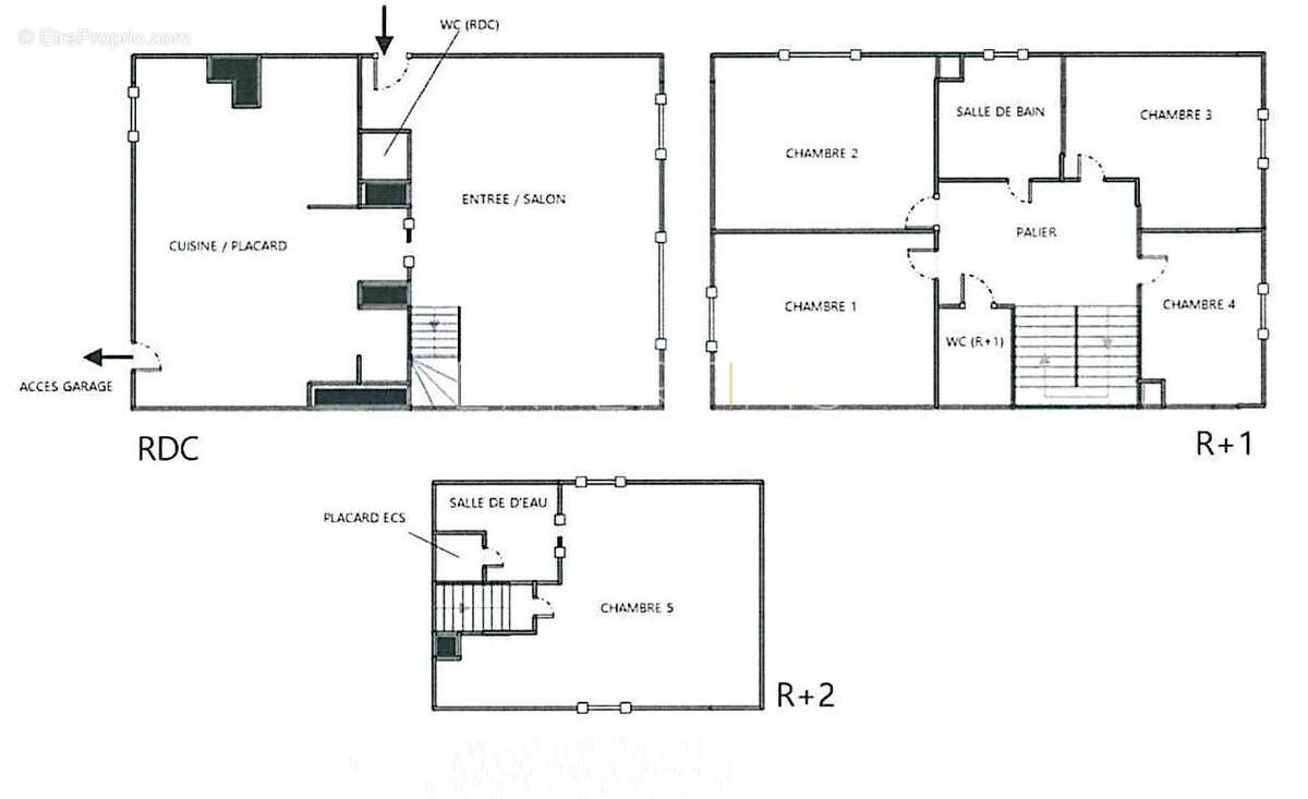 Maison à GENNEVILLIERS