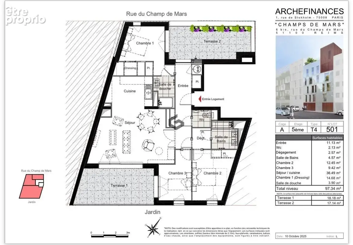 Appartement à REIMS
