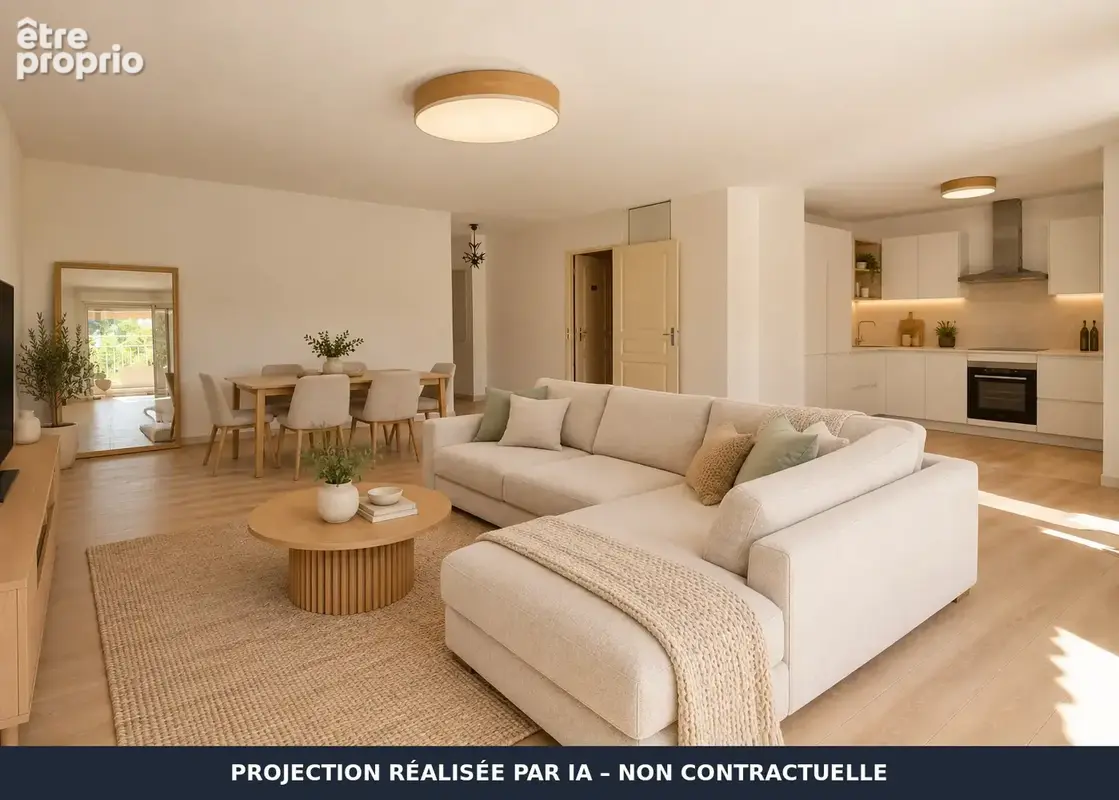 PALETTE  T3 de 79,75 m2 avec terrasse, garage et parking - photo 7