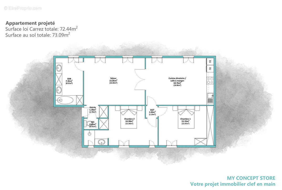 Appartement à ASNIERES-SUR-SEINE