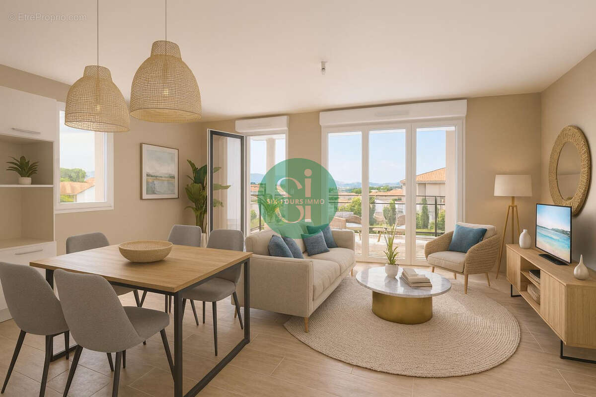 Exclusivite - elegant t3 avec terrasse, box - six fours les plages - photo 4