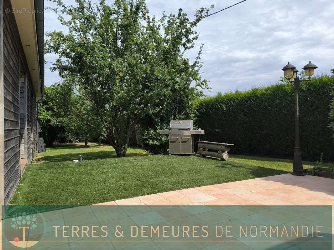 A 10 minutes de grand-bourtheroulde (27520), maison 4 chambres sur sous-sol, veranda et spa de nage sur terrain 1390 m². - photo 7