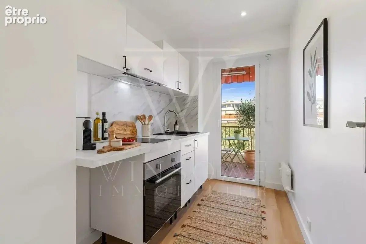 Cannes Gallieni - Lumineux T2 de 40m² refait à neuf avec terrasse - photo 5