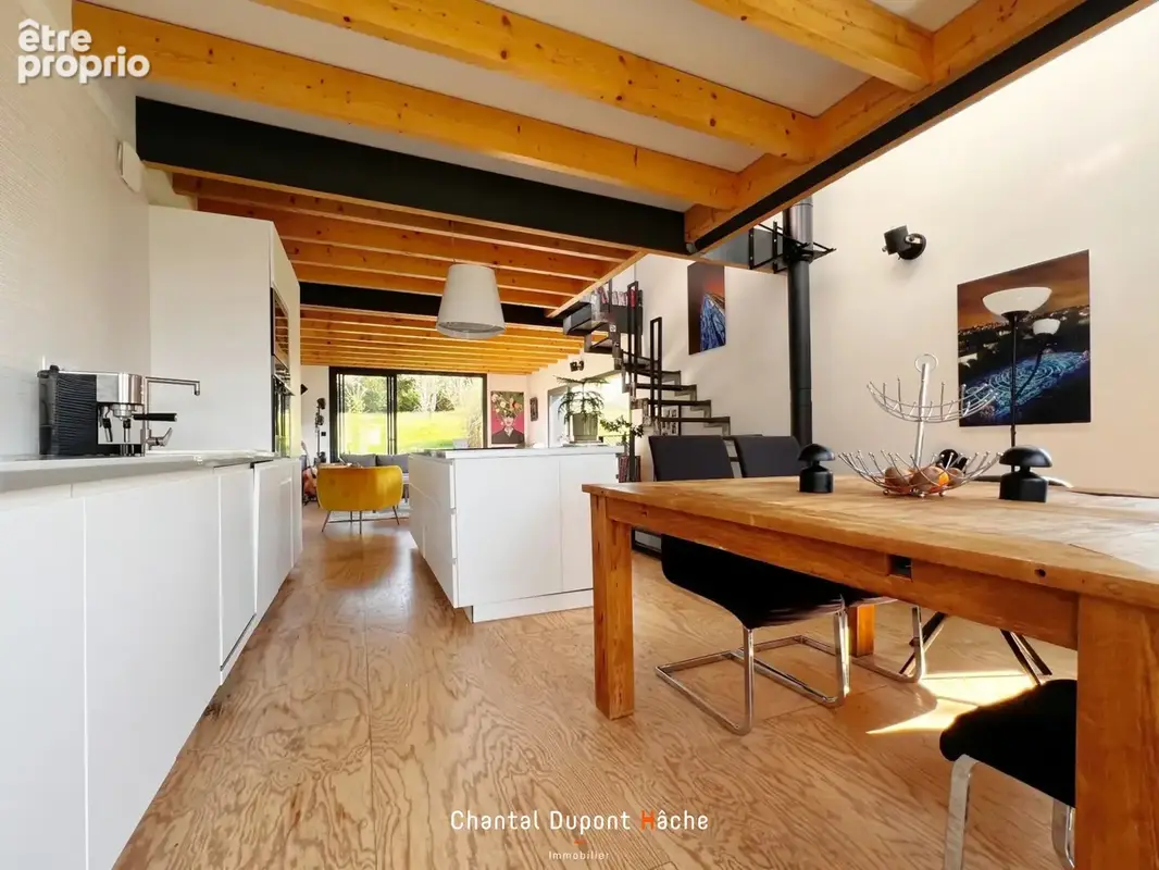 CHARTRES RECHEVRES  - Maison d'architecte de 2020, 5 chambres, piscine et jardin. - photo 4