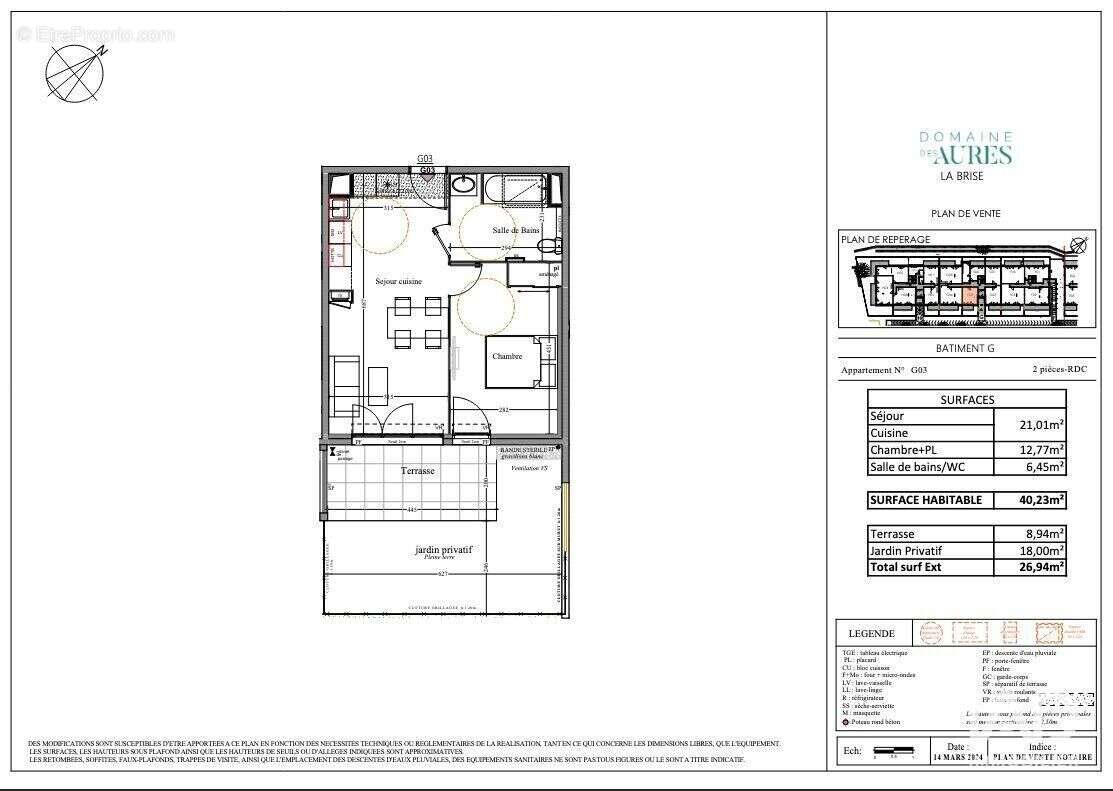 Appartement 40 m² à Manosque  - photo 6