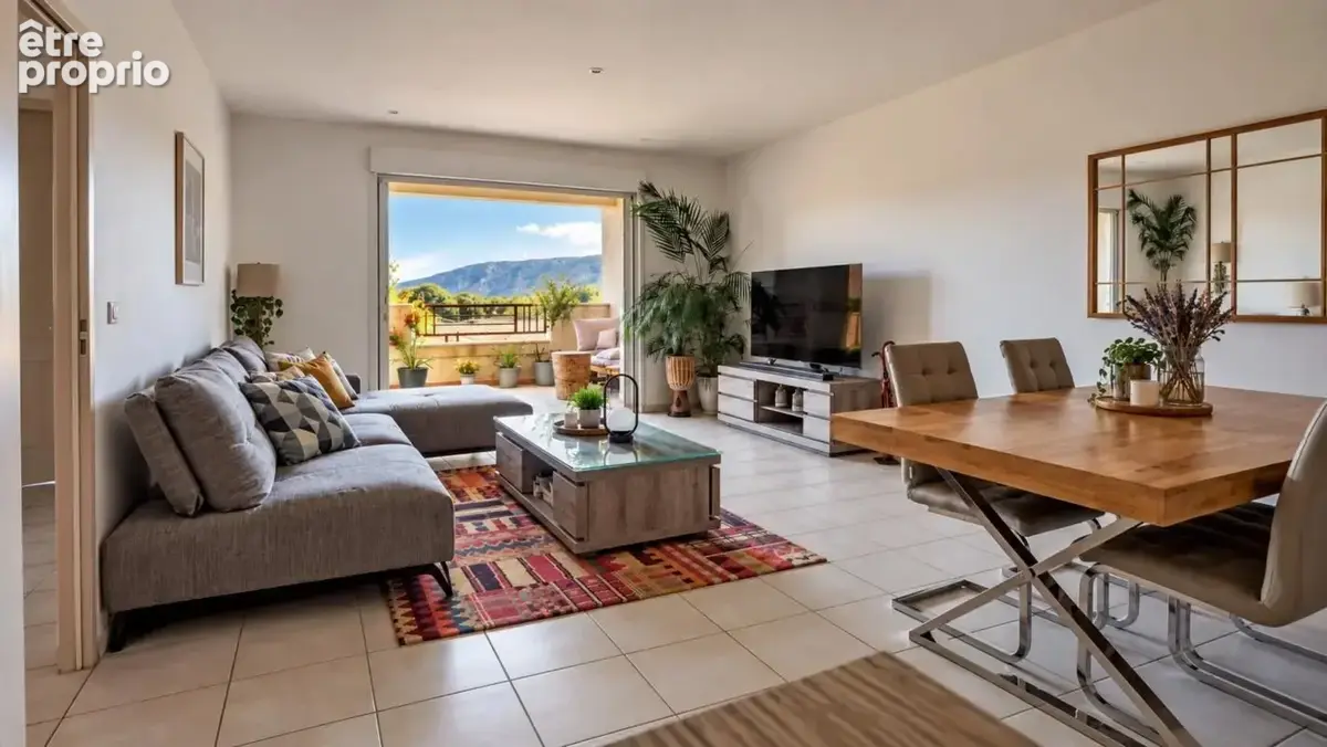 CAVAILLON (84)  T3 de 61 m² avec terrasse couverte + stationnement privatif en petite résidence fermée - photo 3