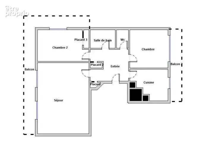 À vendre en exclusivité – clichy – 3 pièces – 2 chambres – balcons – parking & cave - photo 11