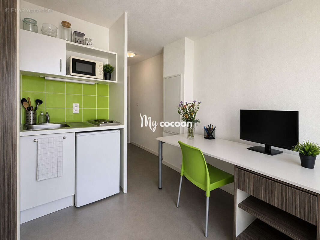 Studio - Lyon 7e - 17 m2 - photo 2