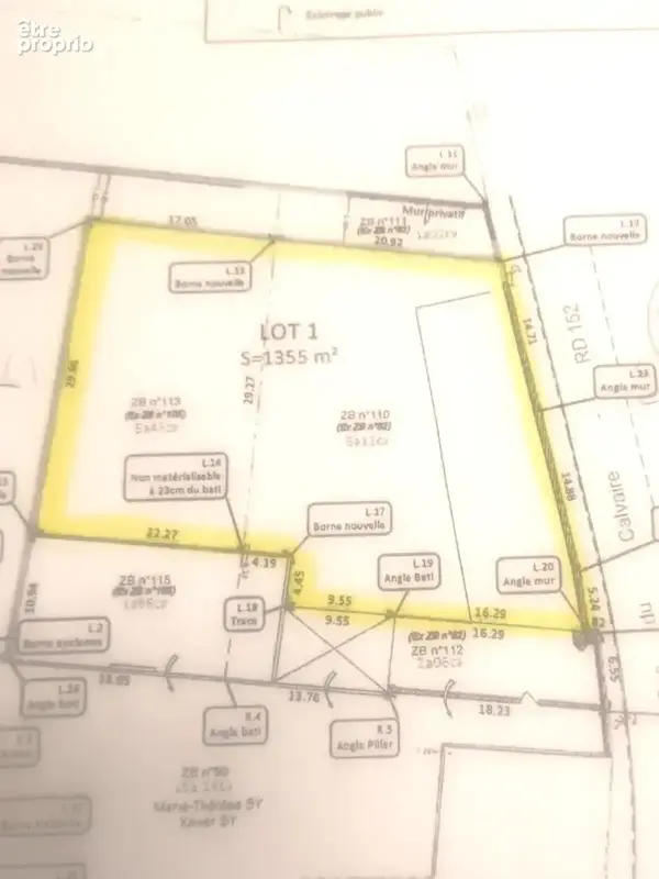Photo Terrain à Thun-Saint-Martin au prix de 55 500€
