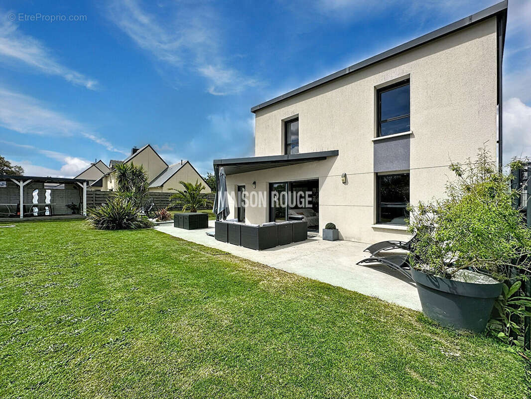 Maison contemporaine 4 chambres avec vie de plain-pied et jardin à Brusvily proche Dinan - photo 14