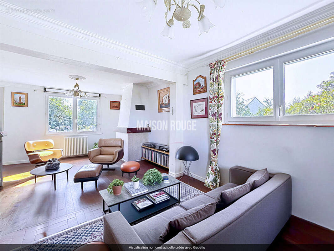 Maison de caractère avec longère indépendante sur un magnifique terrain arboré à Loguivy ! - photo 3