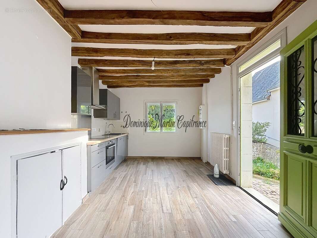 COURDEMANCHE (72)Maison de plain-pied 59m²-cebtre-bourg-jardin - garage- cave - photo 15