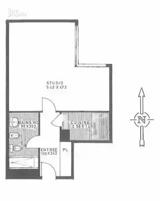 Grand studio calme (sur jardin) avec ascenseur et gardien-belle adresse - photo 6