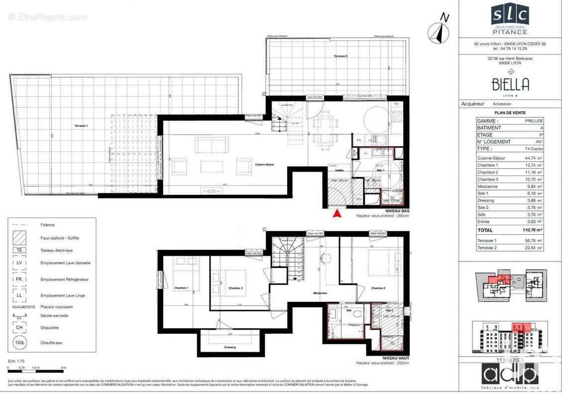 Photo 7 - Appartement à LYON-8E