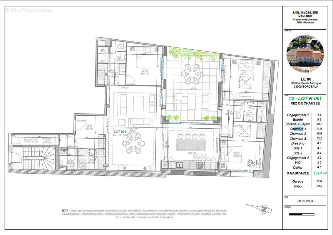 Appartement à BORDEAUX