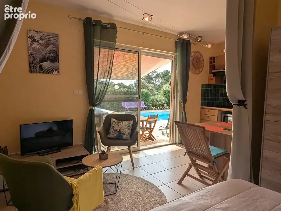 SILLANS LA CASCADE, maison 5 pièces avec dépendances, piscine et garage - photo 14