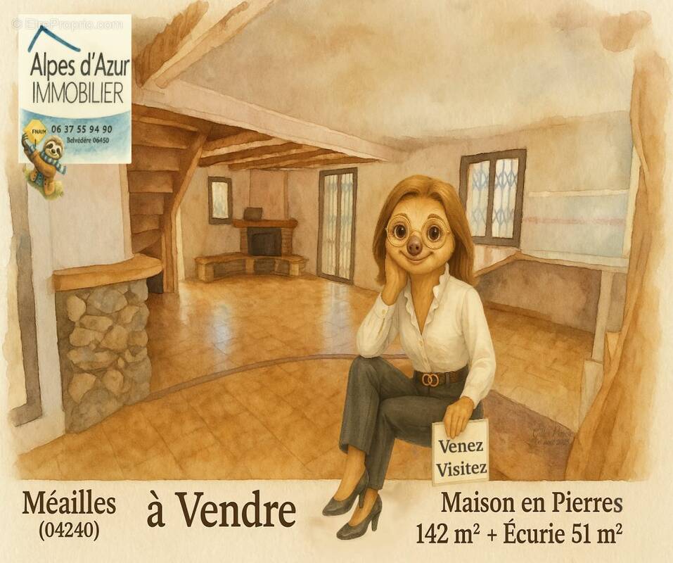 Maison à MEAILLES
