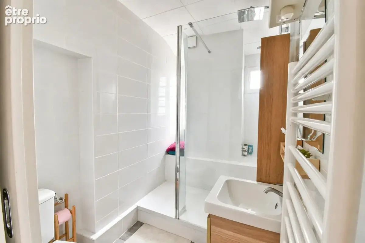 Appartement rénové 2 pièces de 44,56 m² Montlhéry  – Dernier étage – Garage boxé de 14 m² + cabanon - photo 7