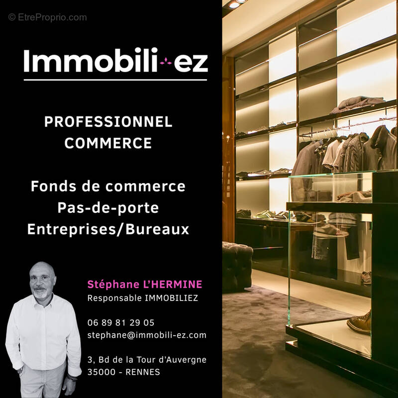 Commerce à RENNES