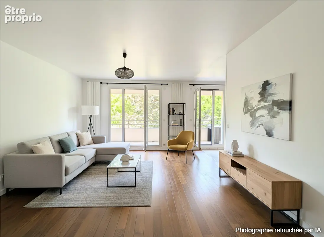 T3 lumineux - Grand Balcon & Vue Jardin - Asnières - photo 7