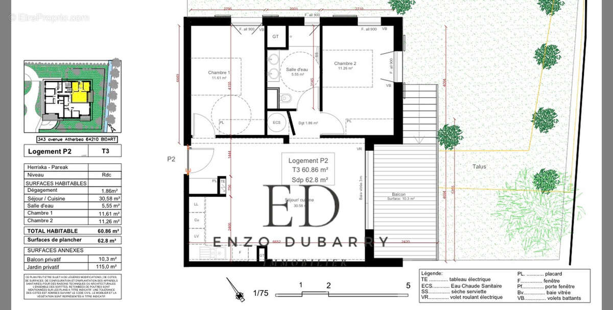 Appartement à BIDART