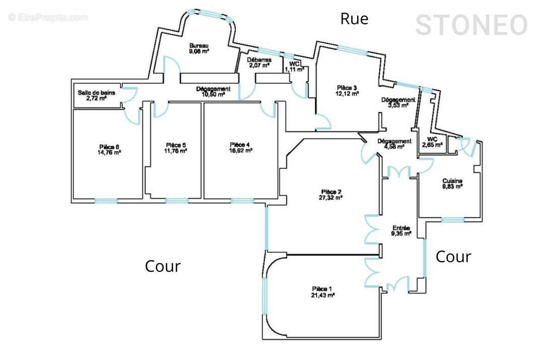 Appartement à PARIS-6E