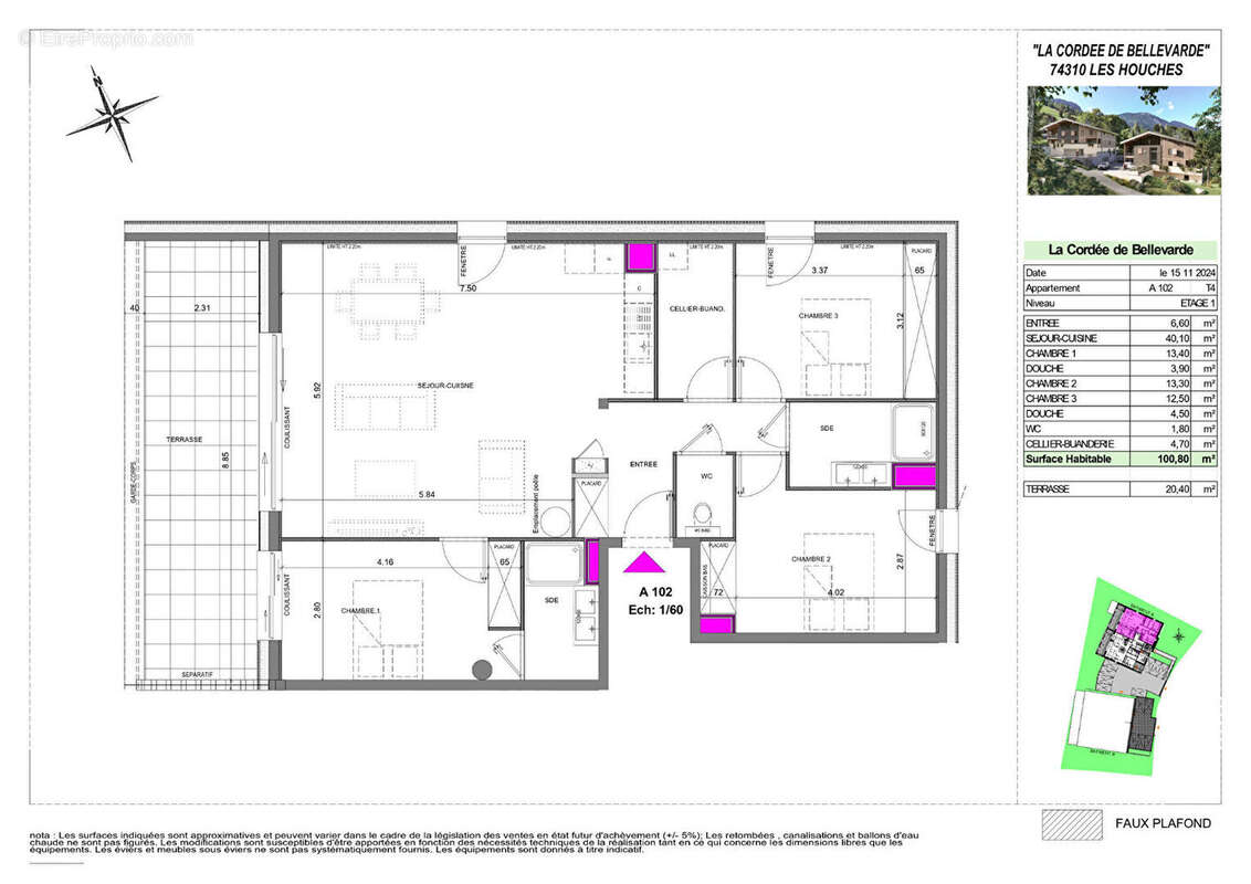 Appartement à LES HOUCHES