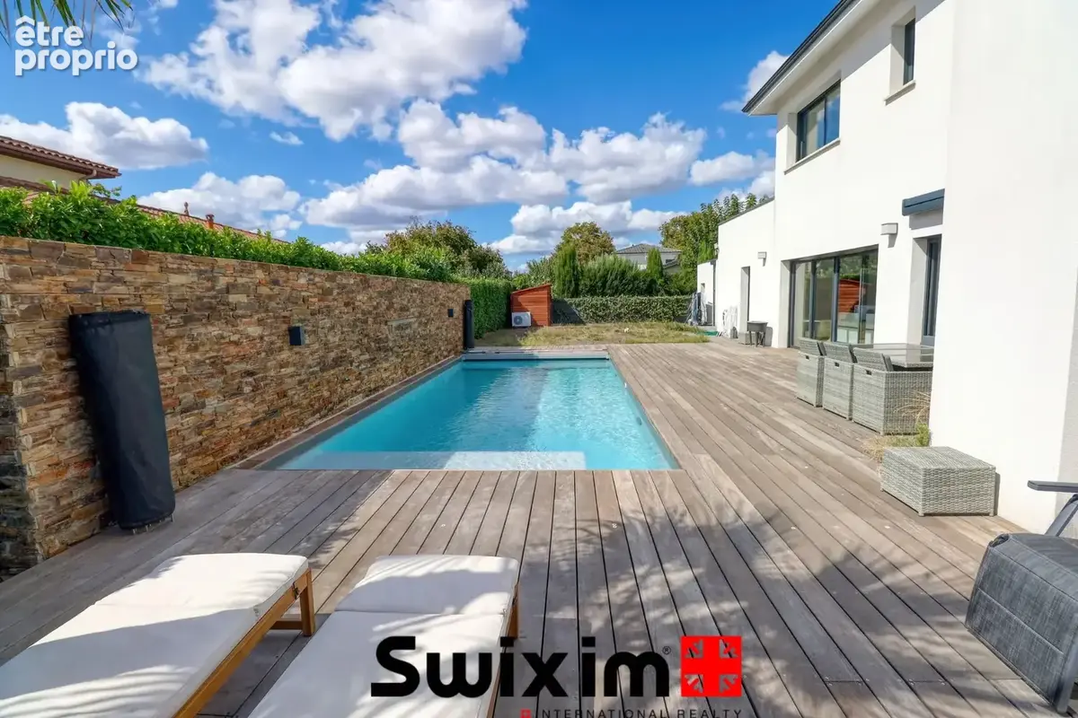 Eysines – villa contemporaine – 5 chambres – piscine – prestations haut de gamme - photo 14