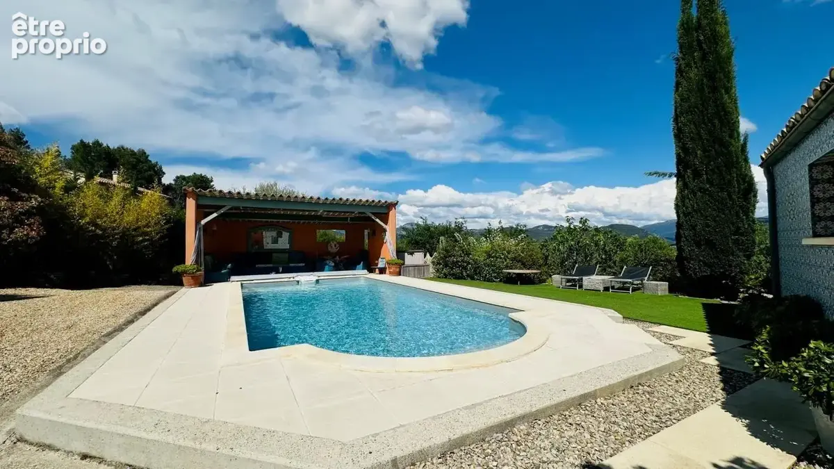 À vendre - superbe propriété villa 192m² terrain 3900m² piscine vues imprenables  mont ventoux  secteur vaison - photo 30