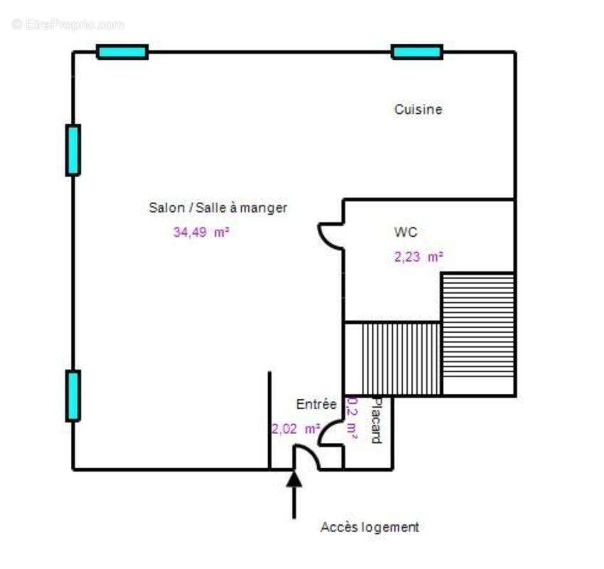 Appartement à HAUTEVILLE-LES-DIJON