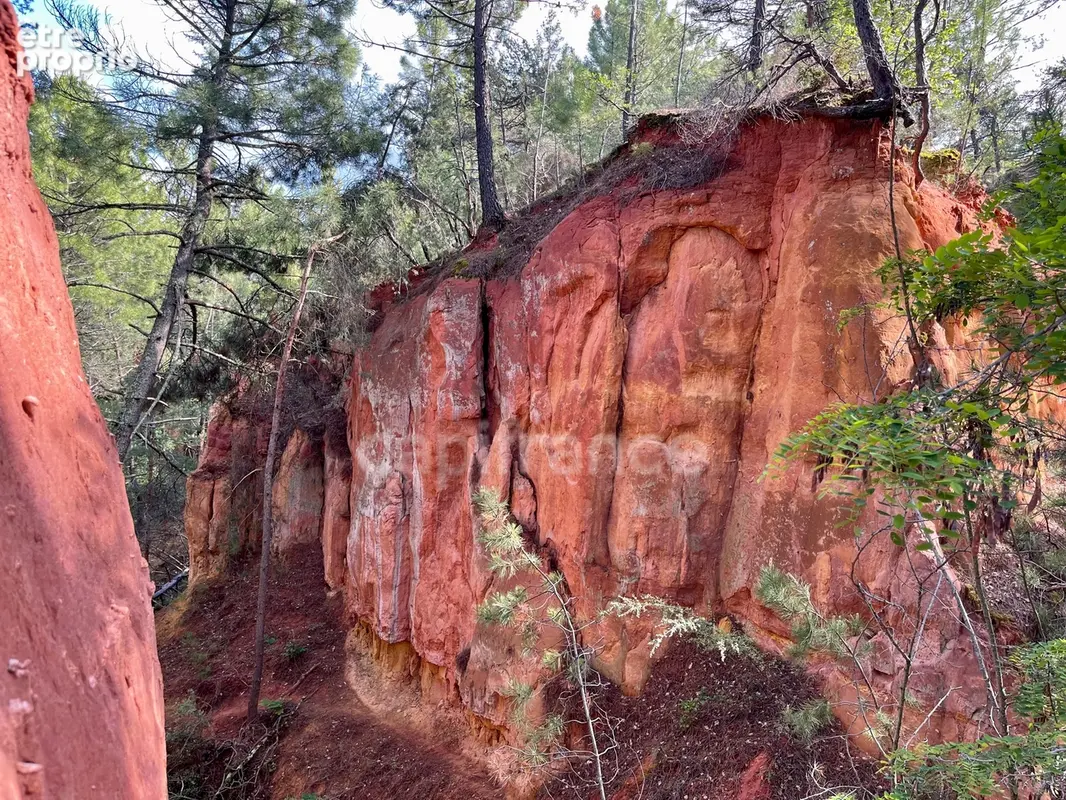 ROUSSILLON – Propriété d’exception au cœur des ocres, piscine et vue sublime sur le Luberon - photo 5