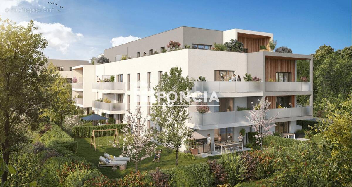 Hyper centre, dernier étage lumineux appartement t2 neuf, grande terrasse, vue dégagée, belles prestations - photo 1
