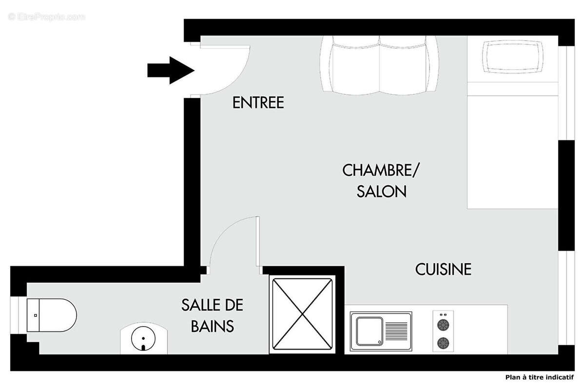 Appartement à PARIS-19E